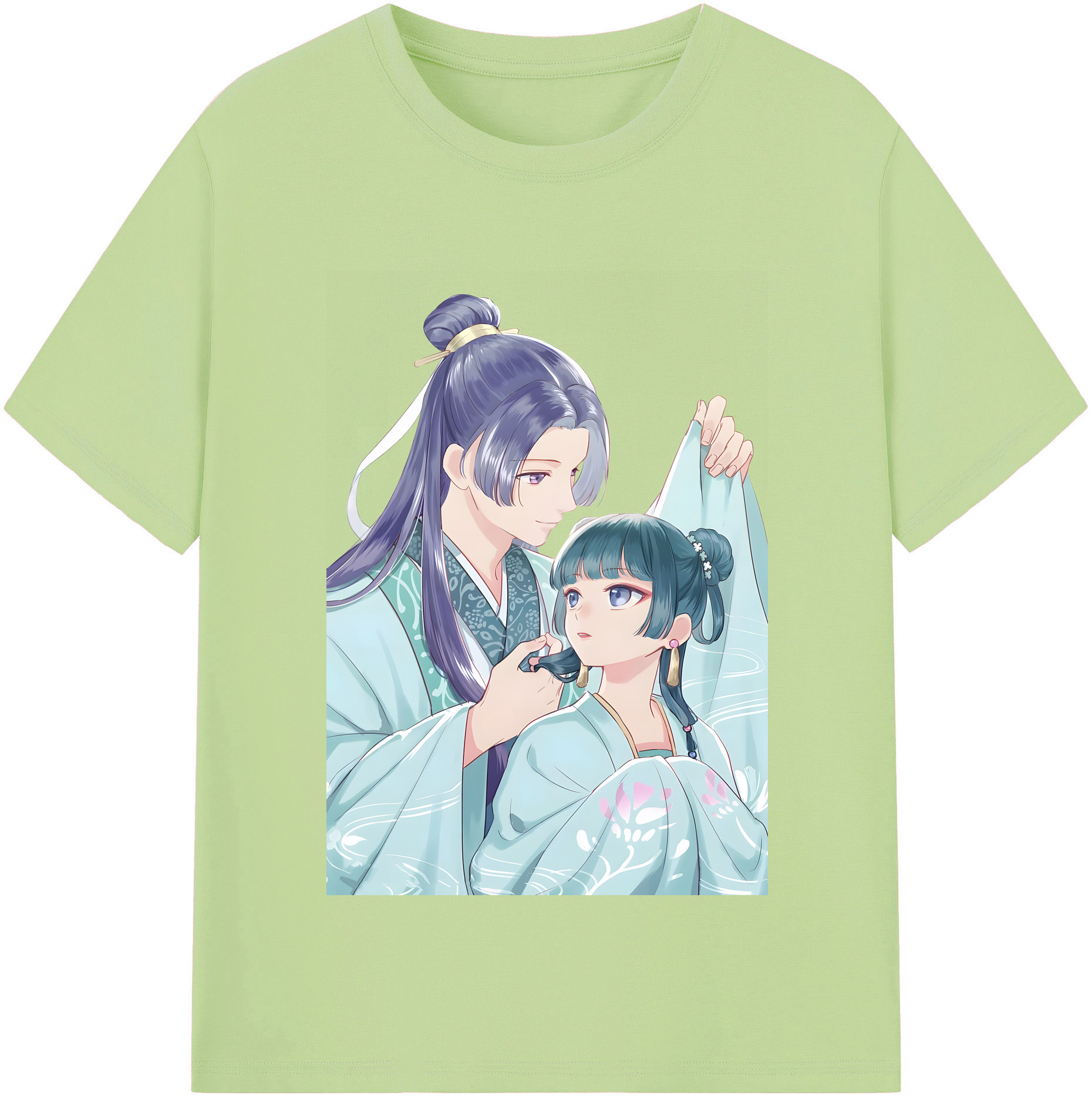 （画像用） 薬屋のひとりごと The Apothecary Diaries 綿100％半袖Tシャツ（フロントプリント）
